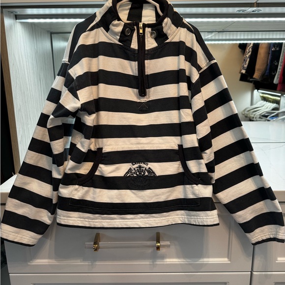 Davidsons Bermuda Other - Striped Black and White kids Pullover Size 8/9 NWOT